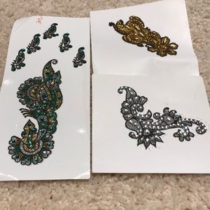 Stick on tattoos!